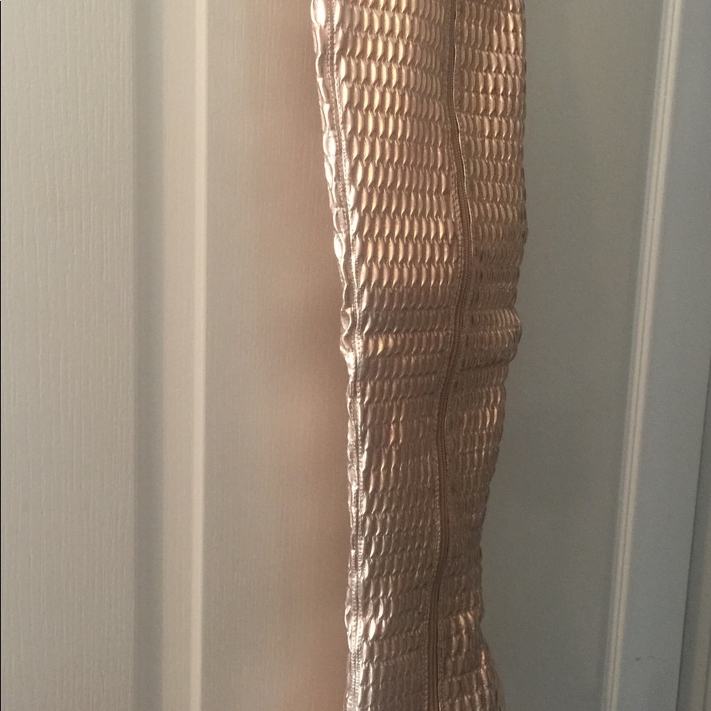 SEXY HIGH BOOTS ROSE-GOLD IN COLOR - Picture 9 of 9
